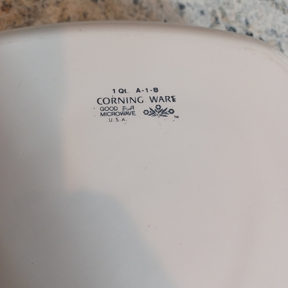 Rare 1969-72 3pcCorningware Spice Of Life L' Echalote 1qt casserole dish w/lid. - Picture 3 of 8